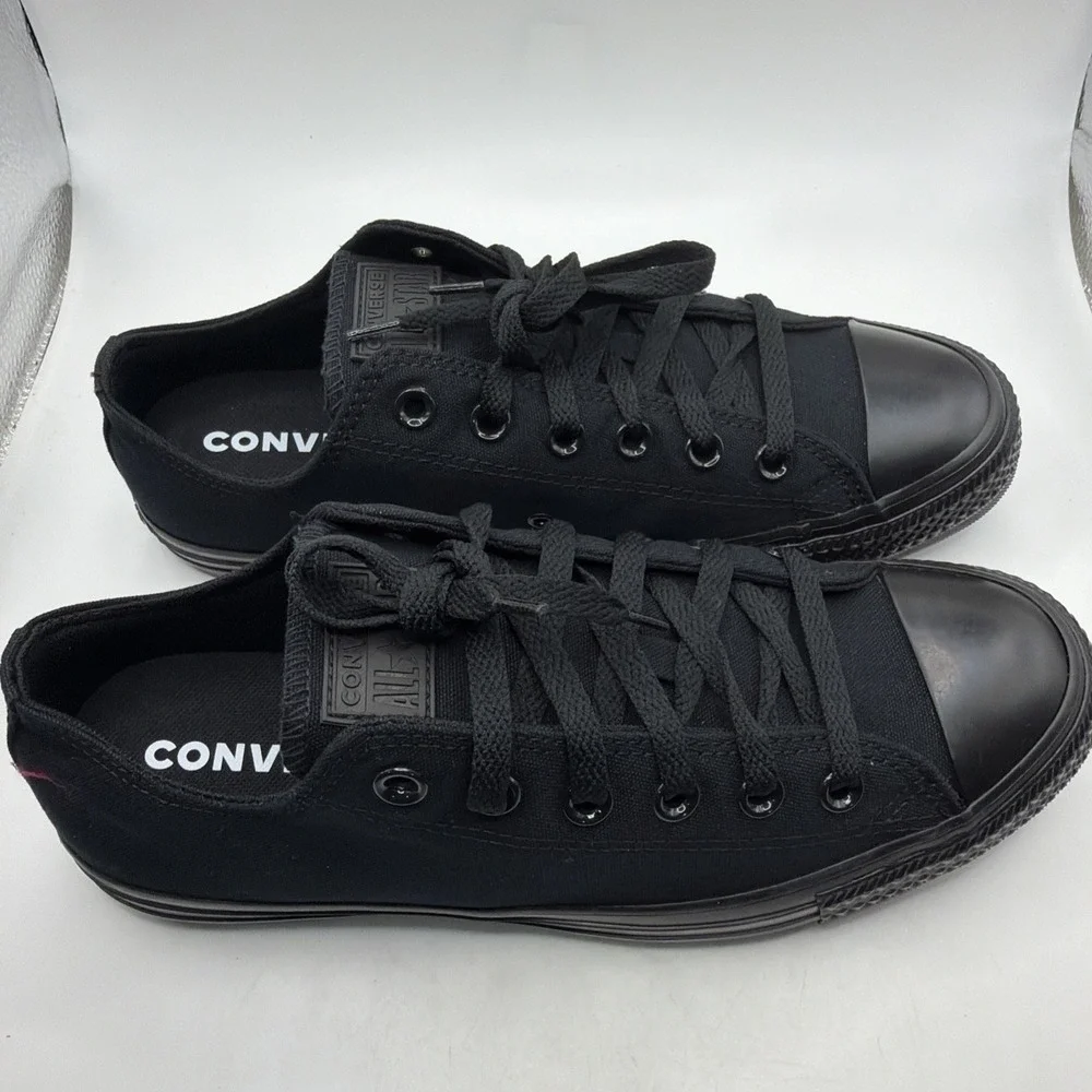Converse Chuck Taylor All Star Blackout Canvas M5039C Size Men's 7.5 Women's 9.5
